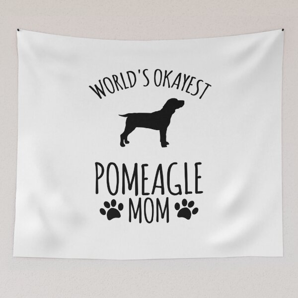 Item preview, Worlds Okayest Pomeagle Mom - Dog Mom designed and sold by kindxinn.