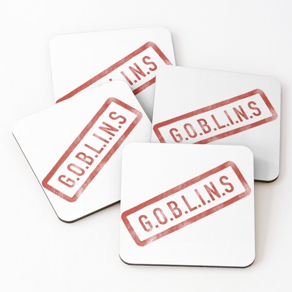 Item preview, G.O.B.L.I.N.S Stamp (light) designed and sold by GOBLINSPodcast.