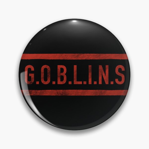 Item preview, G.O.B.L.I.N.S Stamp (dark) designed and sold by GOBLINSPodcast.