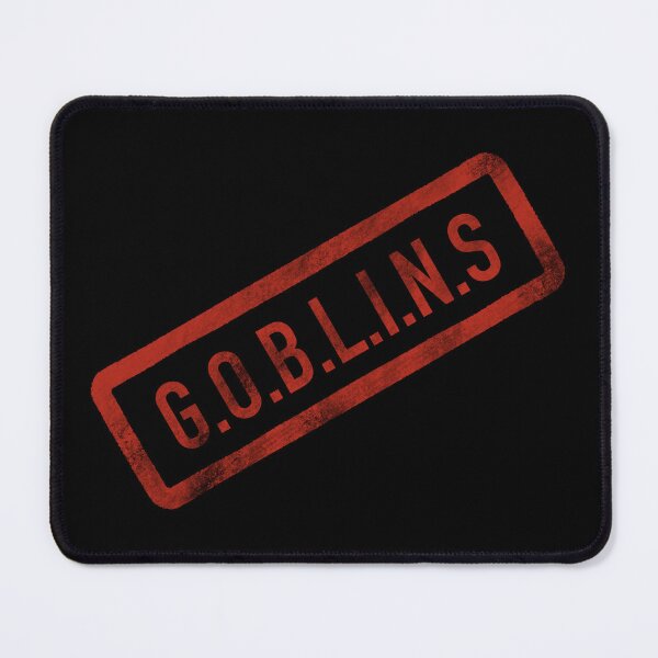Item preview, G.O.B.L.I.N.S Stamp (dark) designed and sold by GOBLINSPodcast.