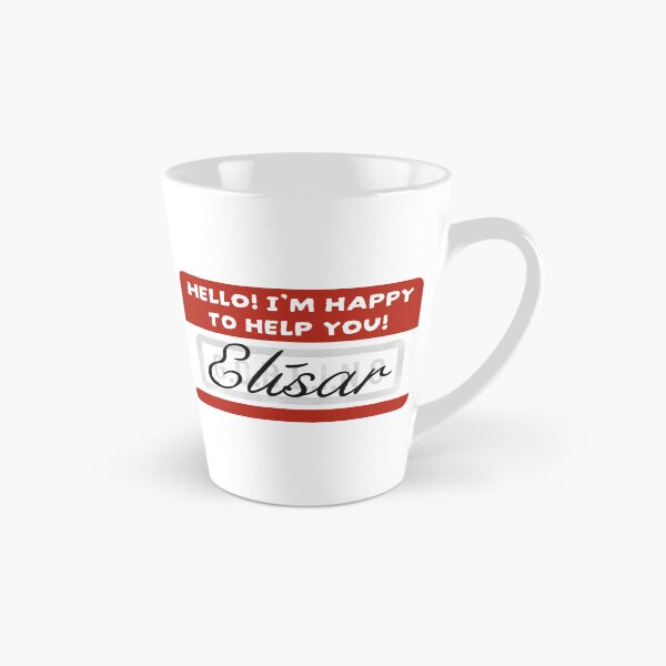 Item preview, Elisar Name Tag designed and sold by GOBLINSPodcast.