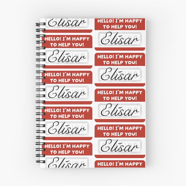 Item preview, Elisar Name Tag designed and sold by GOBLINSPodcast.