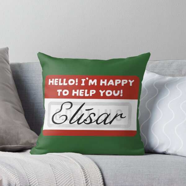 Item preview, Elisar Name Tag designed and sold by GOBLINSPodcast.