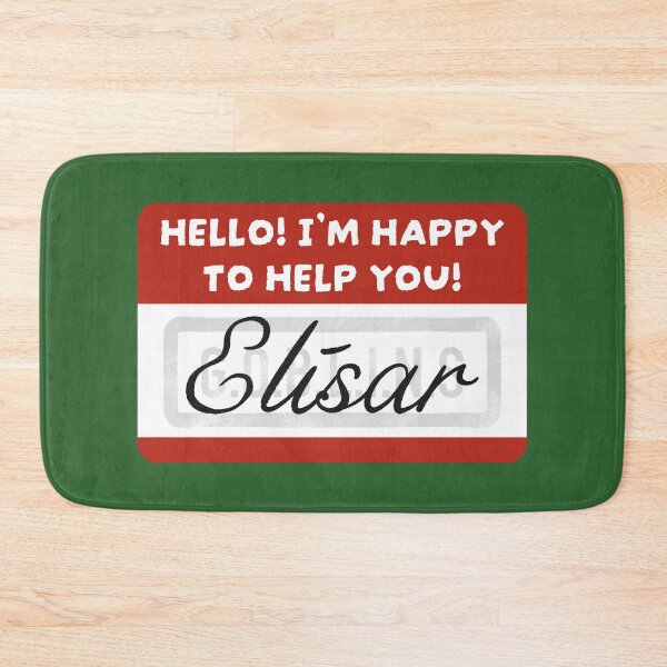Item preview, Elisar Name Tag designed and sold by GOBLINSPodcast.