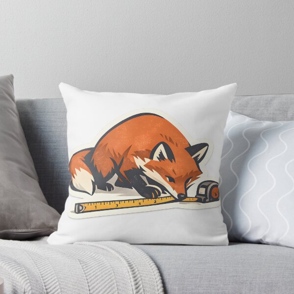 Item preview, Fox With Measuring Tape Artistic Design designed and sold by Naviora.