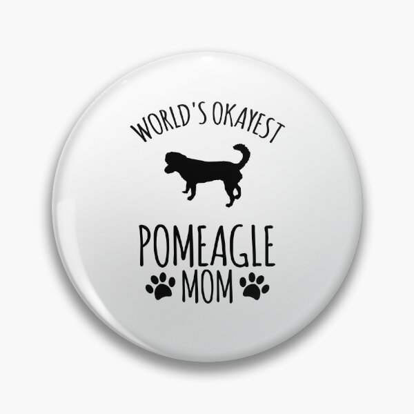 Item preview, Worlds Okayest Pomeagle Mom - Dog Mom designed and sold by kindxinn.
