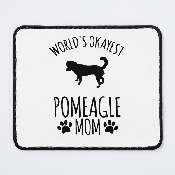 Item preview, Worlds Okayest Pomeagle Mom - Dog Mom designed and sold by kindxinn.