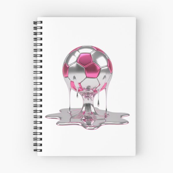 Item preview, Liquid Metallic Chrome Melting Soccer Ball Drip designed and sold by DripCultureLab.
