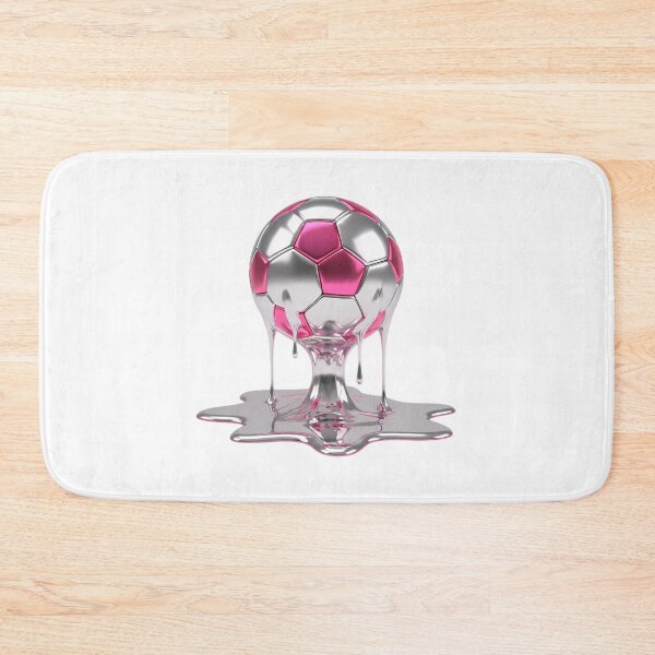 Item preview, Liquid Metallic Chrome Melting Soccer Ball Drip designed and sold by DripCultureLab.
