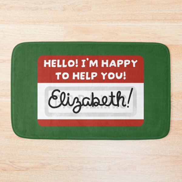 Item preview, Elizabeth Name Tag designed and sold by GOBLINSPodcast.