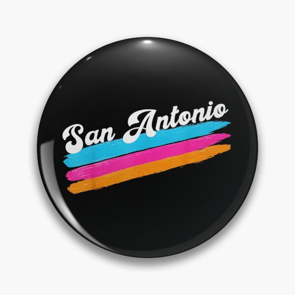 Item preview, Retro San Antonio Texas Vintage Brush Stroke Stripes Colorful Souvenir Graphic designed and sold by KrystinaGiGi.