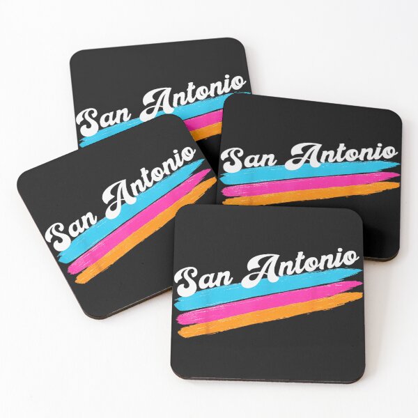 Item preview, Retro San Antonio Texas Vintage Brush Stroke Stripes Colorful Souvenir Graphic designed and sold by KrystinaGiGi.