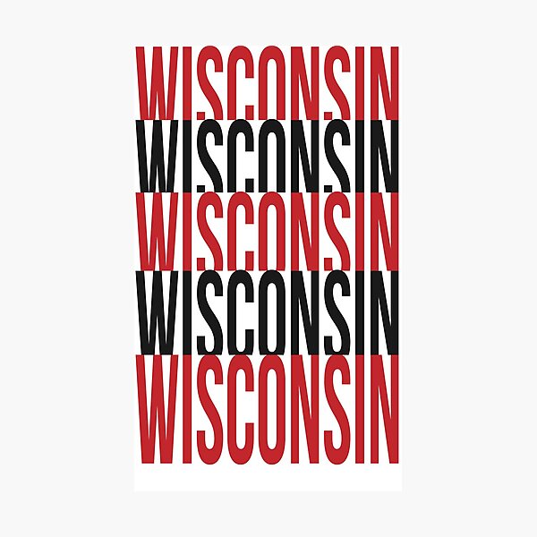 Item preview, Wisconsin x 5 designed and sold by Shayli Kipnis.