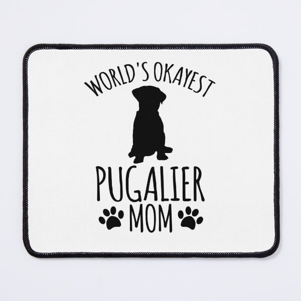 Item preview, Worlds Okayest Pugalier Mom - Dog Mom designed and sold by kindxinn.