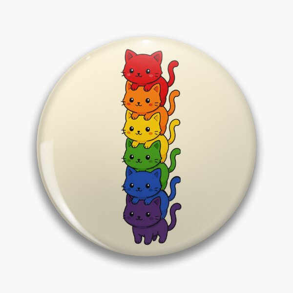 Item preview, Rainbow Pride Cat Stack designed and sold by Ivy-Triggs.