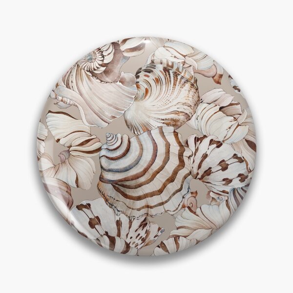 Item preview, Vintage Coastal Seashell Pattern designed and sold by EmmasStory.