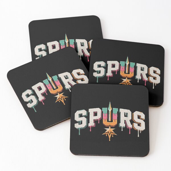 Item preview, San Antonio Basketball Spurs Fiesta Colors Melting Drip Star Logo Graphic designed and sold by Daisy Grimes.