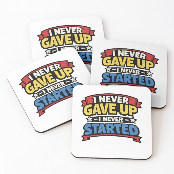 Item preview, I never gave up  designed and sold by Tee Visions.