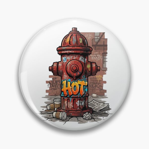 Item preview, Fire Hydrant HOT  designed and sold by onjcdesign.