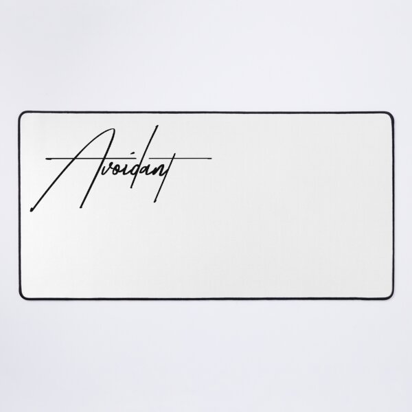 Item preview, Avoidant - Minimalist Attachment Style Typography designed and sold by ReggieDior.
