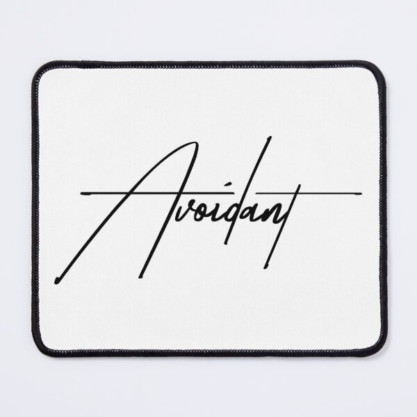 Item preview, Avoidant - Minimalist Attachment Style Typography designed and sold by ReggieDior.