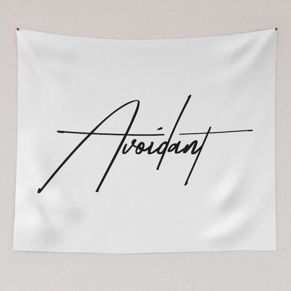 Item preview, Avoidant - Minimalist Attachment Style Typography designed and sold by ReggieDior.