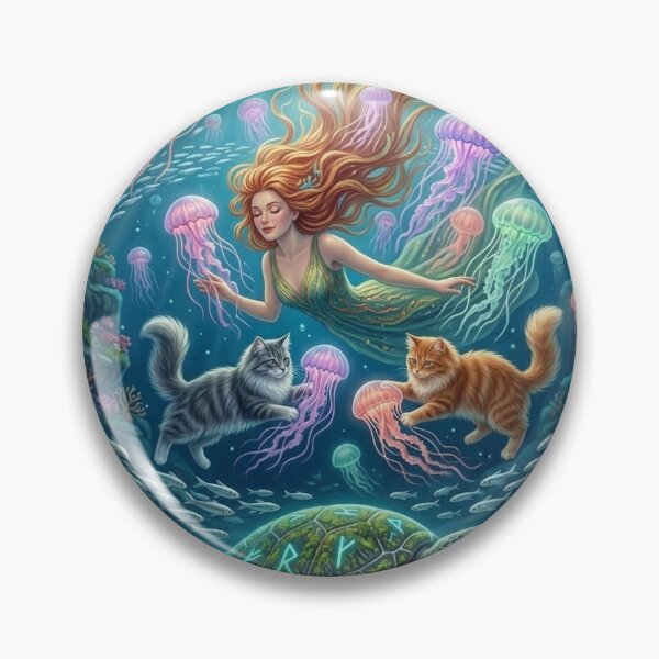 Item preview, jelly fish magic designed and sold by nordicmyths.
