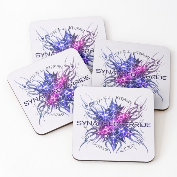 Item preview, Synapse Override Y2K Liquid Violet Chrome Cyber Goth Streetwear designed and sold by Novastitchshop.