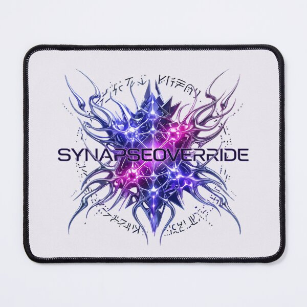 Item preview, Synapse Override Y2K Liquid Violet Chrome Cyber Goth Streetwear designed and sold by Novastitchshop.