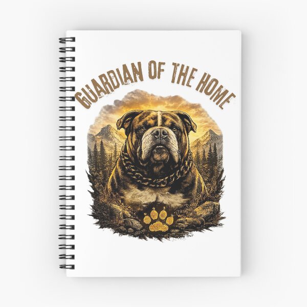 Item preview, Bulldog Guardian Of The Home Dog Illustration designed and sold by NeoPrintArt.