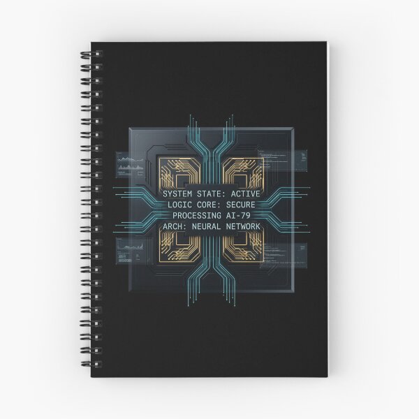 Item preview, Neural Logic Core Futuristic AI Processor designed and sold by Global-Command.