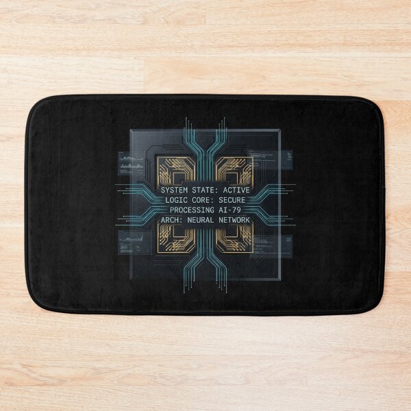 Item preview, Neural Logic Core Futuristic AI Processor designed and sold by Global-Command.