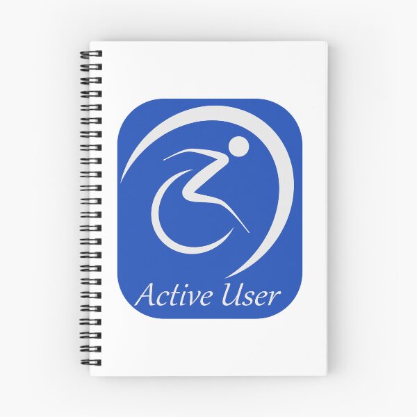 Item preview, Active User Blue designed and sold by McClellandChase.
