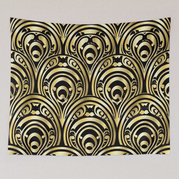 Item preview, Abstract Black Gold designed and sold by PigmentPixel.