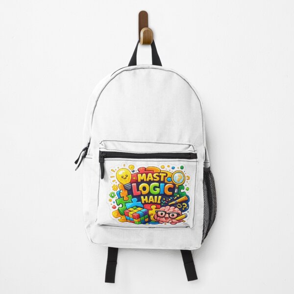 Item preview, Mast Logic Hai! – Funny Puzzle Brain Sticker designed and sold by Jyotisima8929.