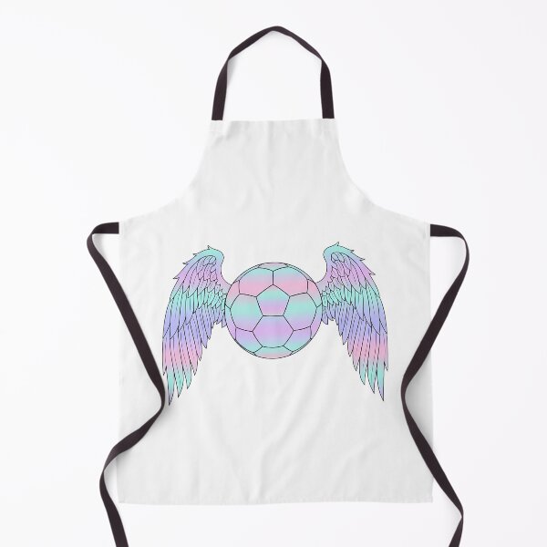 Item preview, Aesthetic Angel Wings Soccer Pastel Gradient designed and sold by DripCultureLab.