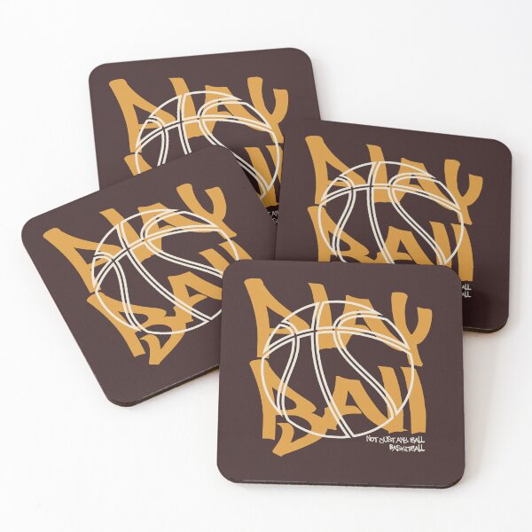 Item preview, Play Ball... not just any ball, Basketball designed and sold by Design Join.