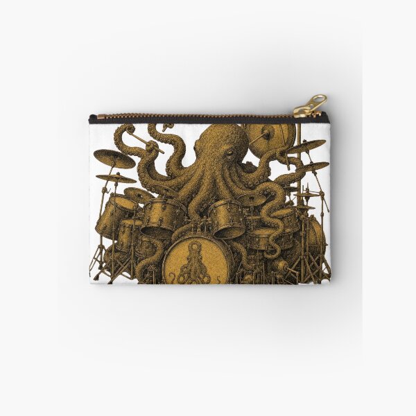 Item preview, Octopus Drummer Playing Complex Jazz Drums designed and sold by DuomoDesign.
