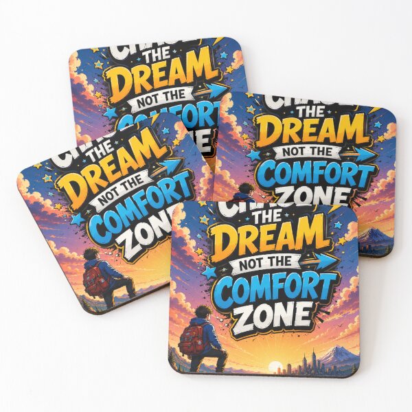 Item preview, Chase The Dream Not The Comfort Zone designed and sold by mr.bardook.