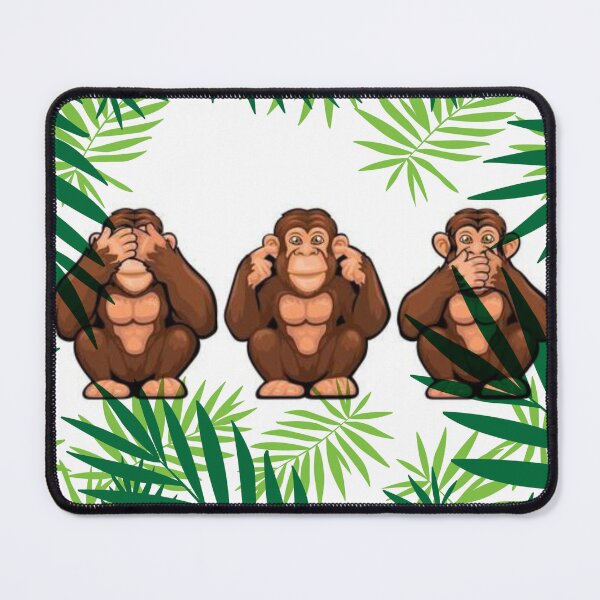 Item preview, three monkey designed and sold by mzindiaART.