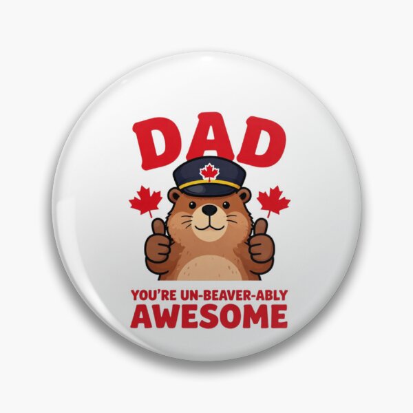 Item preview, Unbeaverably awesome dad designed and sold by   Poutine And Plaid .