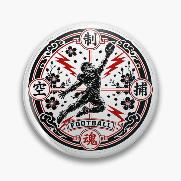 Item preview, Seikū Hōkon – Japanese Kamon Football Sticker Art designed and sold by Locker39.