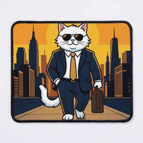 Item preview, Unbothered Moisturized Focused Cat Suit Funny Badass Gift designed and sold by irfanshikh.