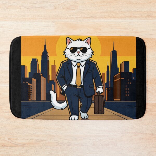 Item preview, Unbothered Moisturized Focused Cat Suit Funny Badass Gift designed and sold by irfanshikh.