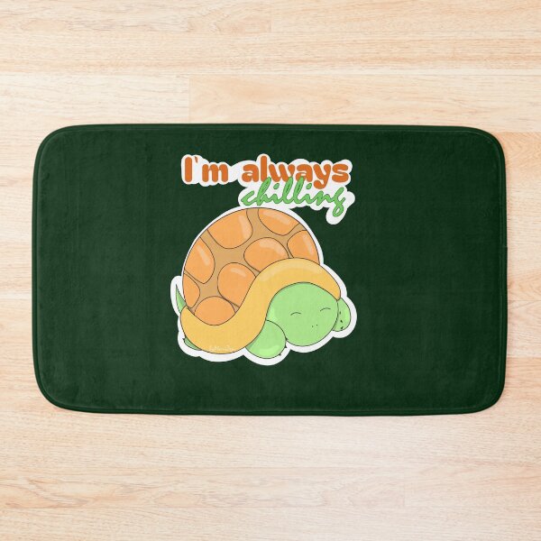 Item preview, I am always chilling cute tortoise designed and sold by byMariZen.