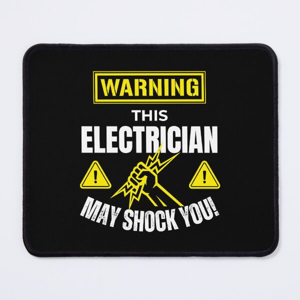 Item preview, Funny Electrician Warning – May Shock You designed and sold by happiecatstore.