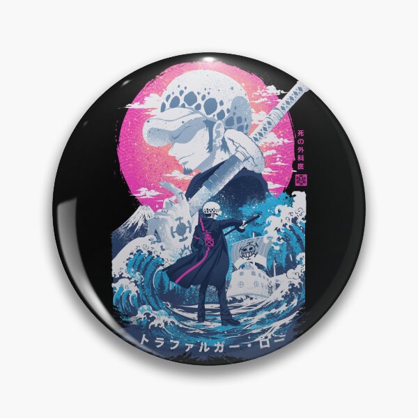 Item preview, Great Wave Captain-Law designed and sold by Hypertwenty Designs.