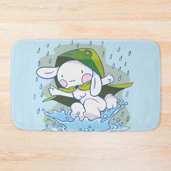 Item preview, Mel the rabbit splash happy in the rain  designed and sold by Konopikyu.