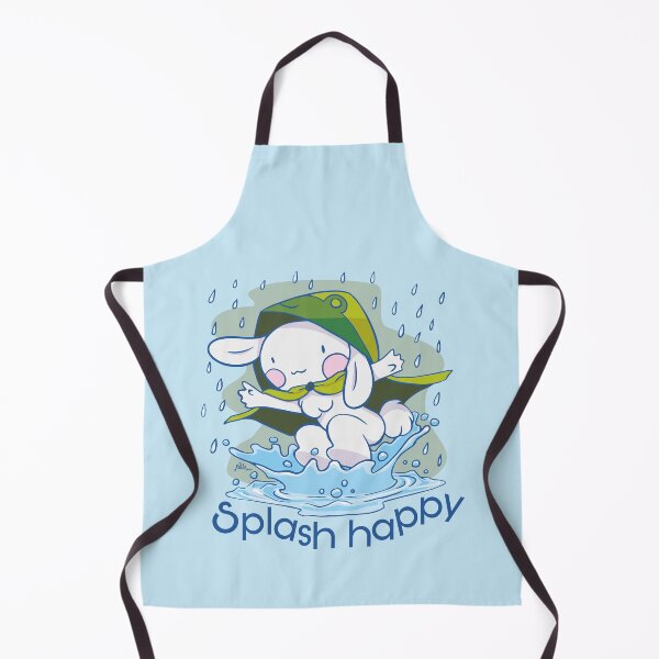 Item preview, Mel the rabbit splash happy in the rain designed and sold by Konopikyu.