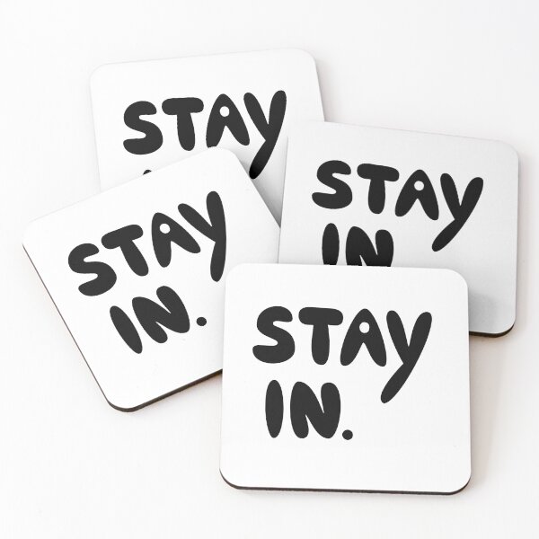 Item preview, Stay In Funny Homebody Quote designed and sold by Mooi Studio.
